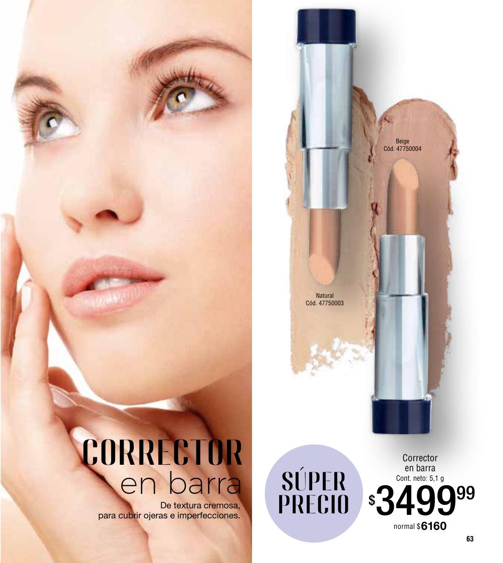 Corrector en barra